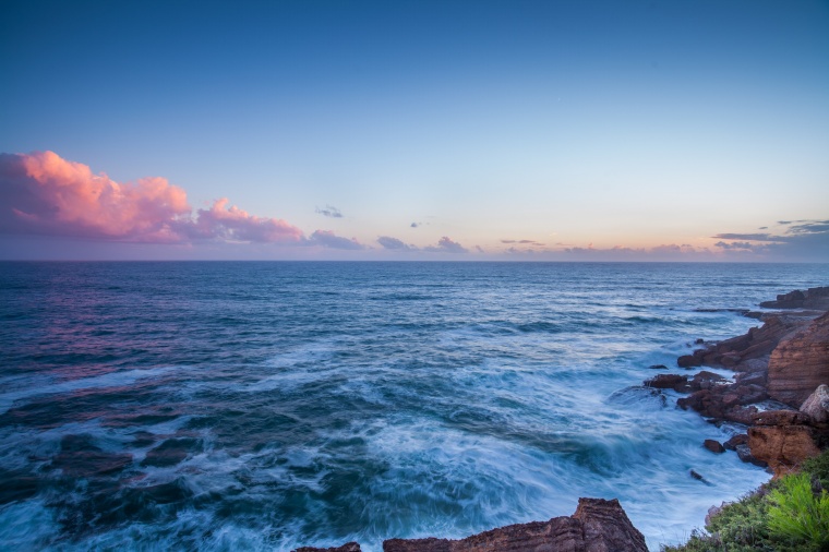 海滩 海边 沙滩 天空 自然 海 大海 黄昏 风景 