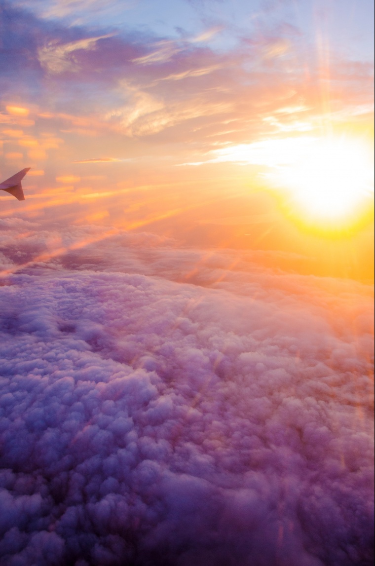 天空 天 白云 太阳 阳光 光线 自然 风景 