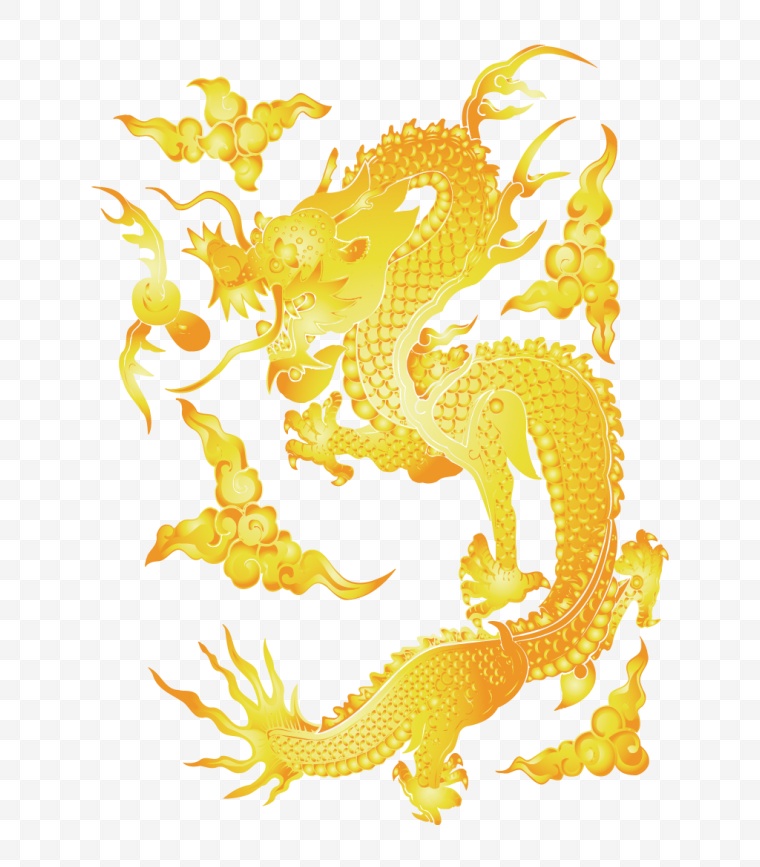 龙 金龙 图腾 民族 民族象征 象征 中国风 中国元素 中国龙 龙图案 中国龙图案 金色的龙 