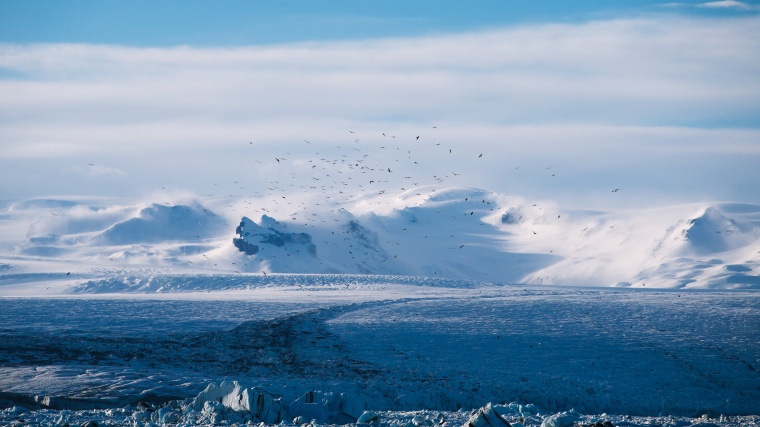 山峰 山 山脉 雪山 冬天 寒冷 天空 自然 风景 