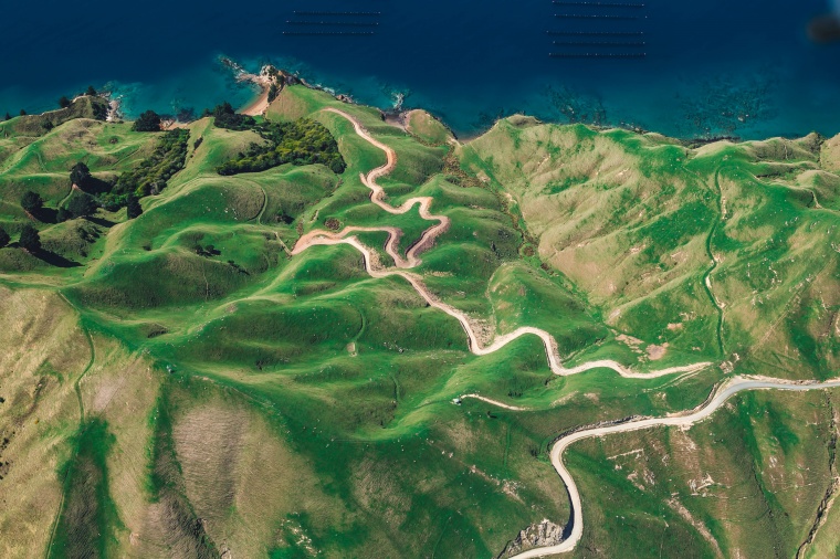 山峰 山 山脉 山路 海滩 海边 大海 自然 风景 