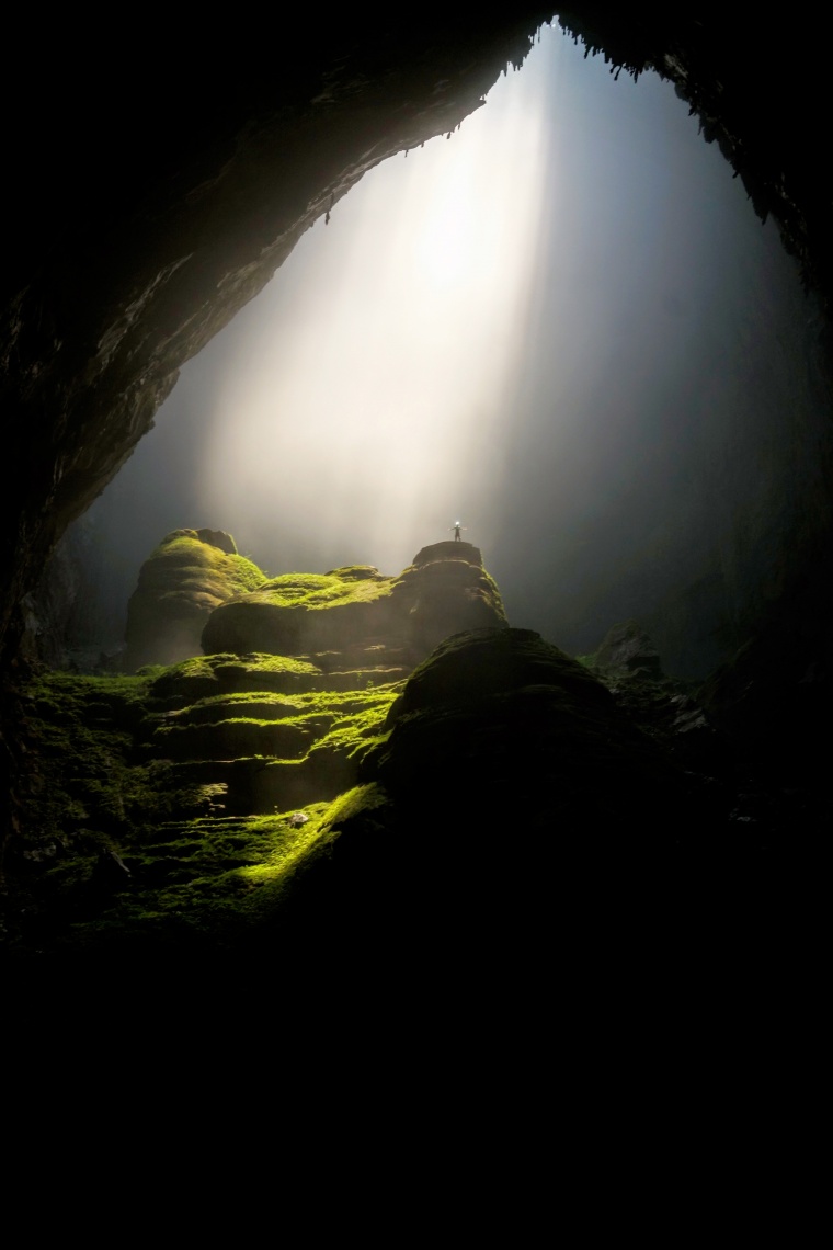 山洞 洞 洞穴 阳光 自然 风景 