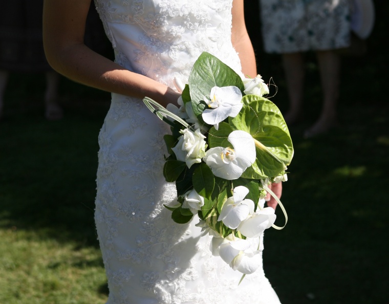 花 鲜花 白花 花束 唯美 新娘 婚礼 婚纱 