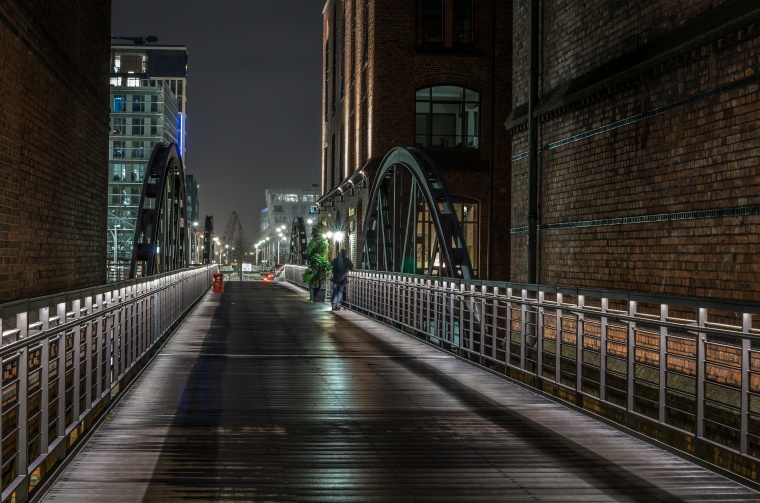 桥 大桥 桥梁 高架 建筑 夜景 城市 