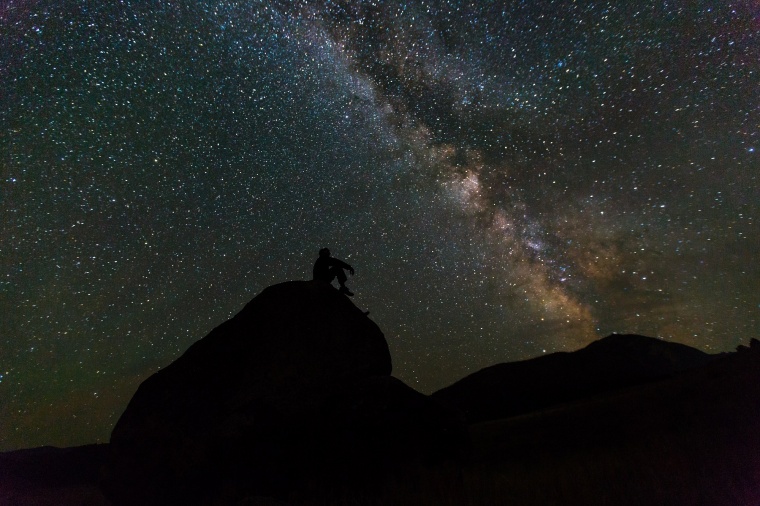 星空 灿烂 夜空 星星 夜景 宇宙 星系 黑夜 