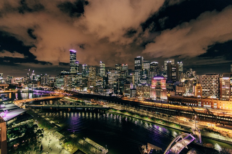 城市 夜空 建筑 高楼 房子 大厦 风景 夜景 灯光 