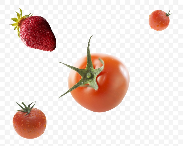 西红柿 番茄 蔬菜 草莓 水果 食物 