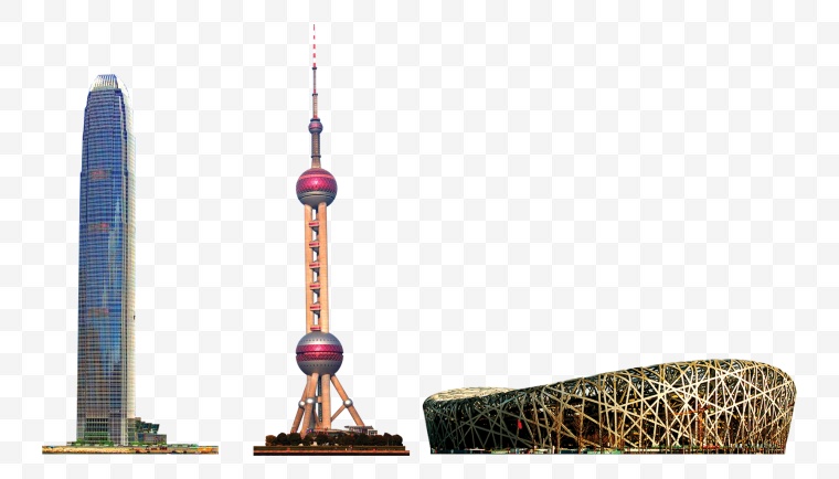 著名建筑 建筑 中国 东方明珠 鸟巢 101 上海 北京 台湾 