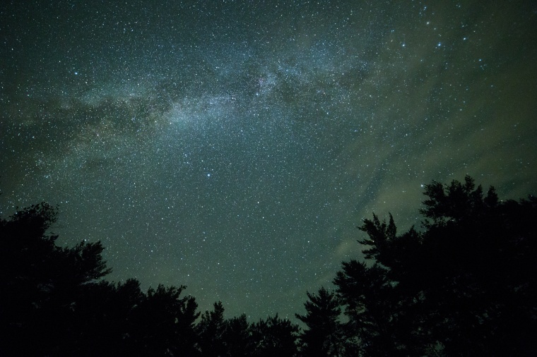 星空 灿烂 夜空 星星 夜景 黑夜 