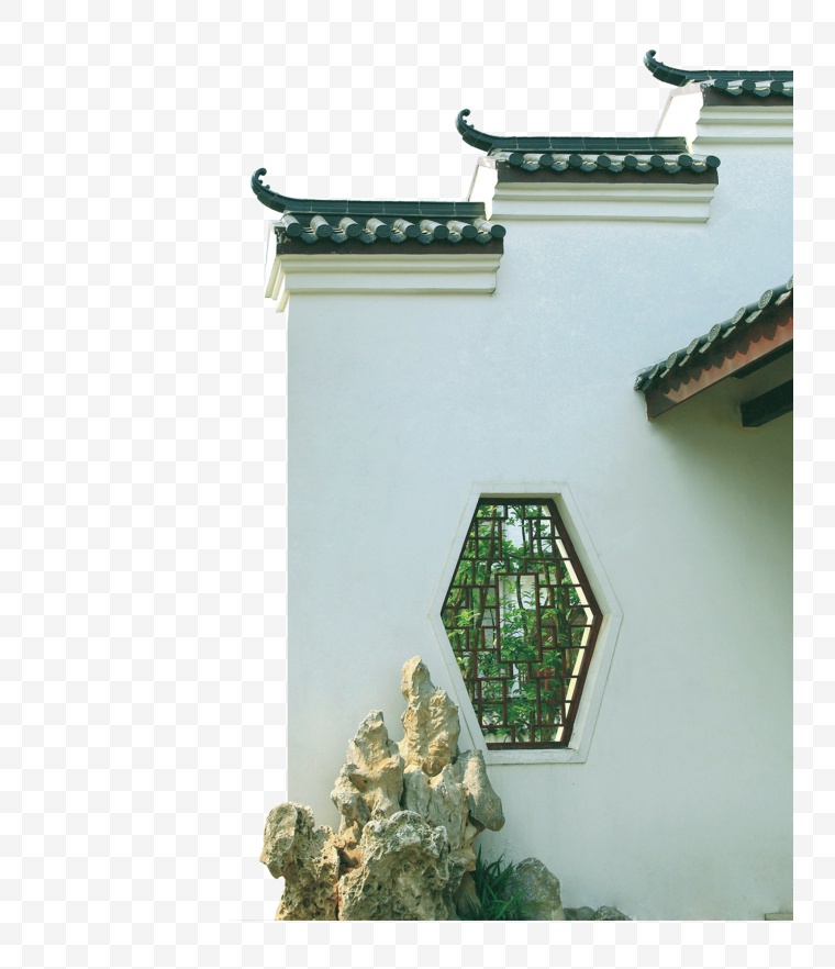 中国风 建筑 房檐 屋檐 围墙 徽派建筑 古典建筑 