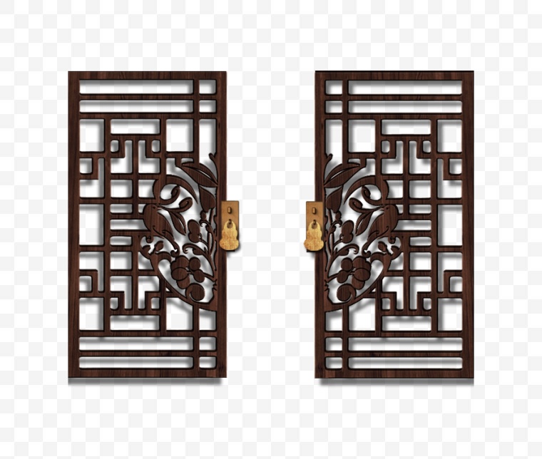 中国风 古典 古典门窗 门 木门 红木门 