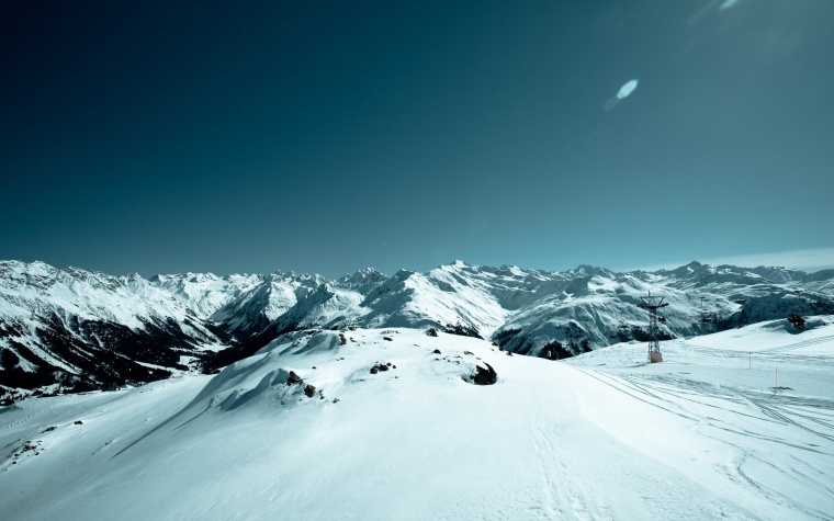 冬天 冬季 冬天雪山 雪山 山 山峰 风景 雪景 