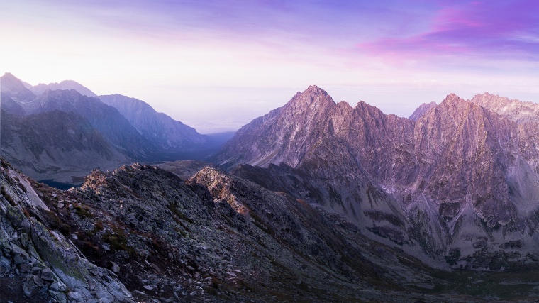 山峰 山 山脉 山川 天空 自然 风景 