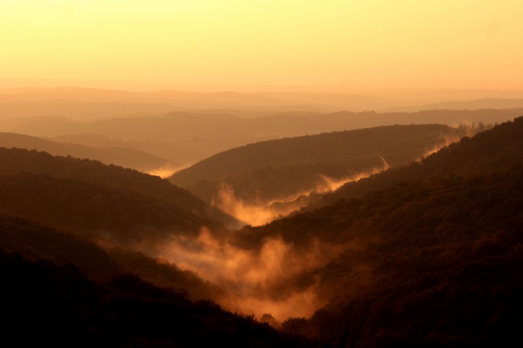 山峰 山 山川 山脉 风景 黄昏 自然 