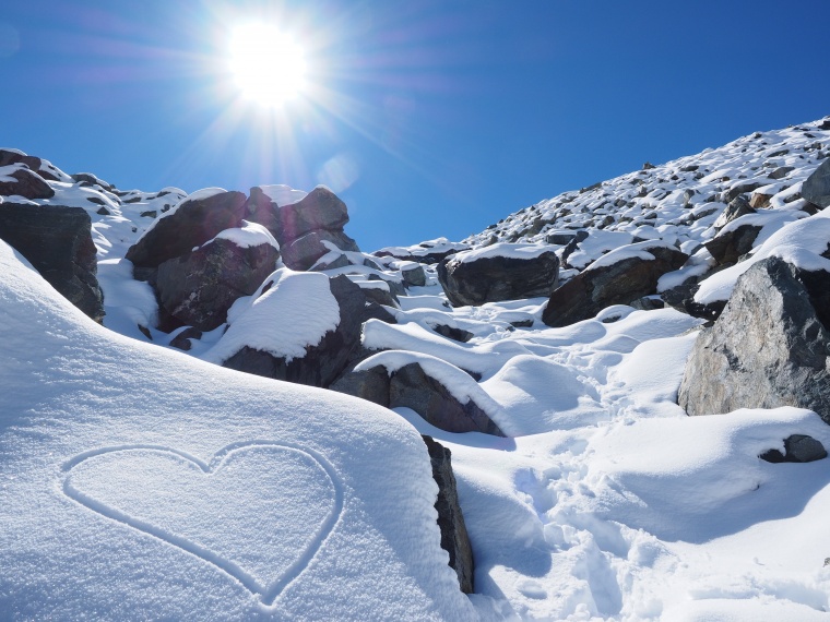 山峰 山 山川 冬天 冬季 风景 雪山 自然 