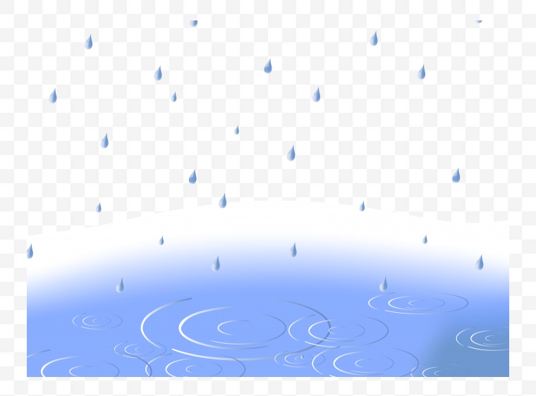 水 雨水 水滴 雨滴 池塘 环保 水面 卡通 