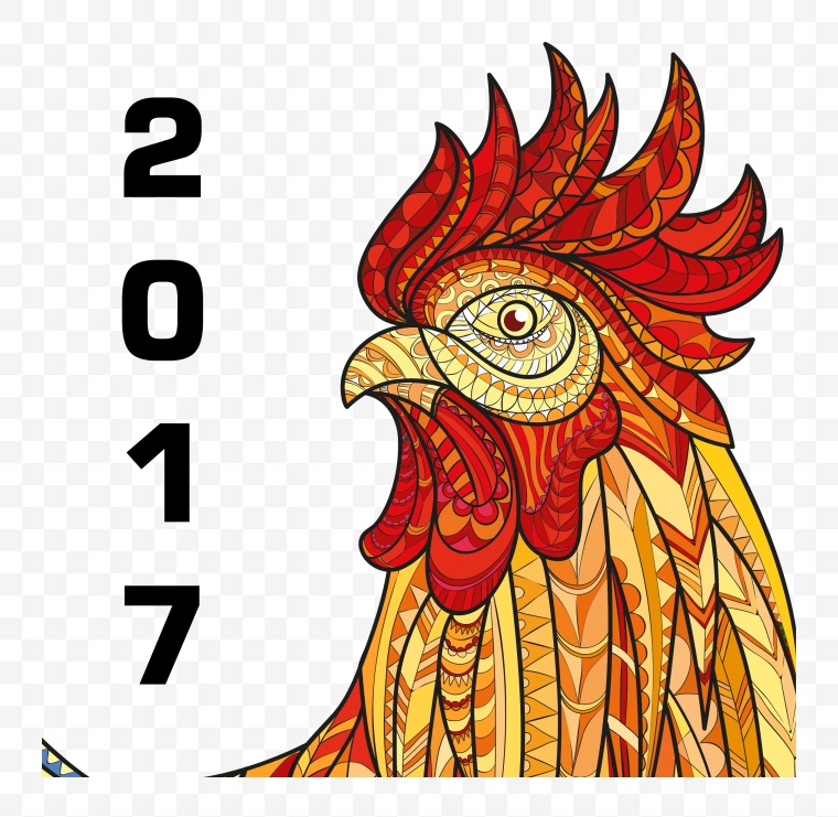 2017鸡年 2017 鸡年 鸡 中国年 新年 春节 新春 矢量 鸡年矢量图 公鸡 公鸡矢量 元旦 元旦节 