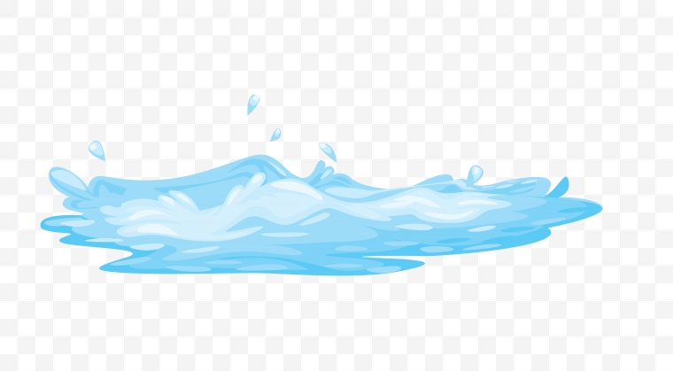 水花 水 流动的水 动感 动感水花 水滴 卡通 
