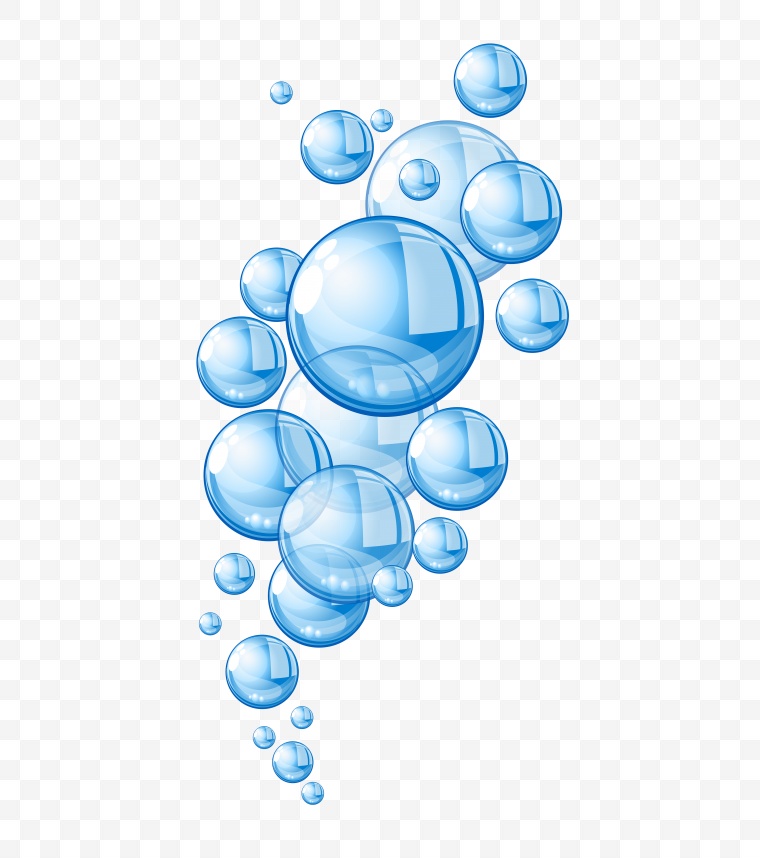 水 水滴 雨滴 水泡 泡 卡通 