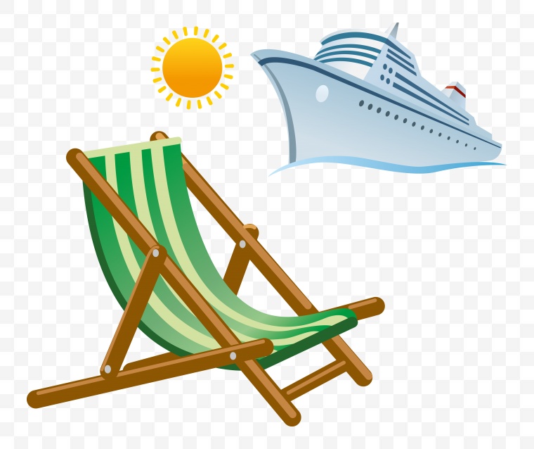 旅行 旅游 休闲 度假 船 躺椅 海滩 海滩度假 