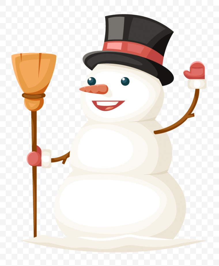 雪人 雪 圣诞节 卡通 冬天 冬季 