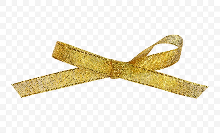 丝带 金色丝带 金丝带 彩带 装饰 礼物装饰 蝴蝶结 