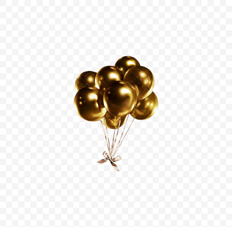 气球 金色气球 装饰 节日装饰 