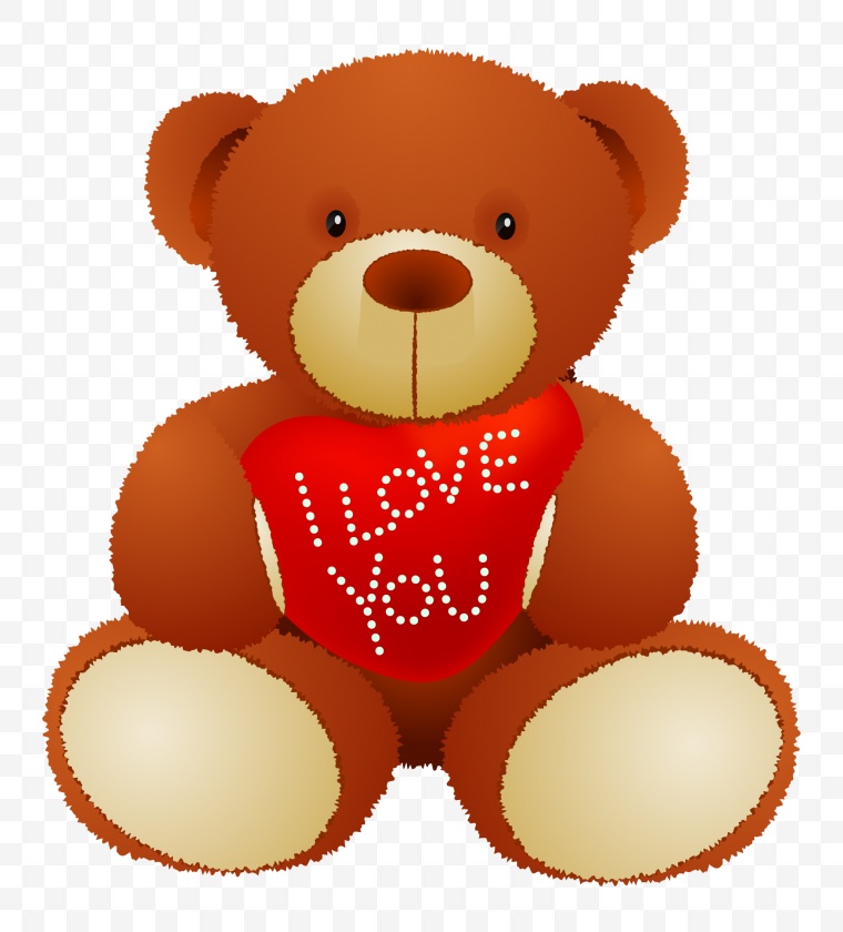 情人节 情人节元素 节日 浪漫 爱心 情人节礼物 小熊 熊 