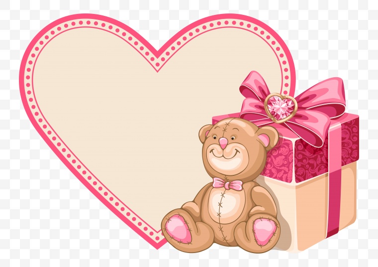 情人节 情人节元素 节日 浪漫 爱情 情人节礼物 小熊 