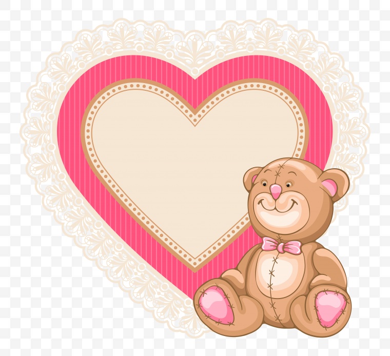 情人节 情人节元素 节日 浪漫 爱情 情人节礼物 小熊 