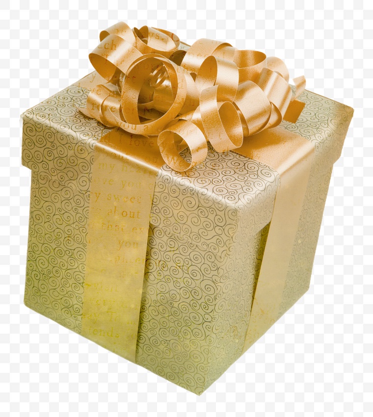 金色礼盒 礼盒 礼物 礼物盒 礼品 礼品盒 