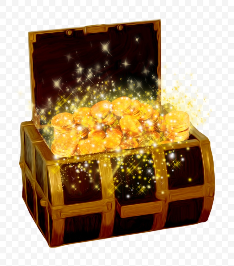 宝箱 箱子 木箱 宝藏 黄金 