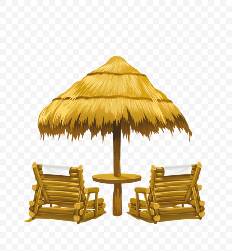 沙滩 度假 海边度假 夏天 沙滩旅行 遮阳伞 躺椅 