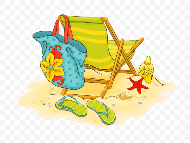 沙滩 度假 海边度假 夏天 沙滩旅行 人字拖 拖鞋 躺椅 