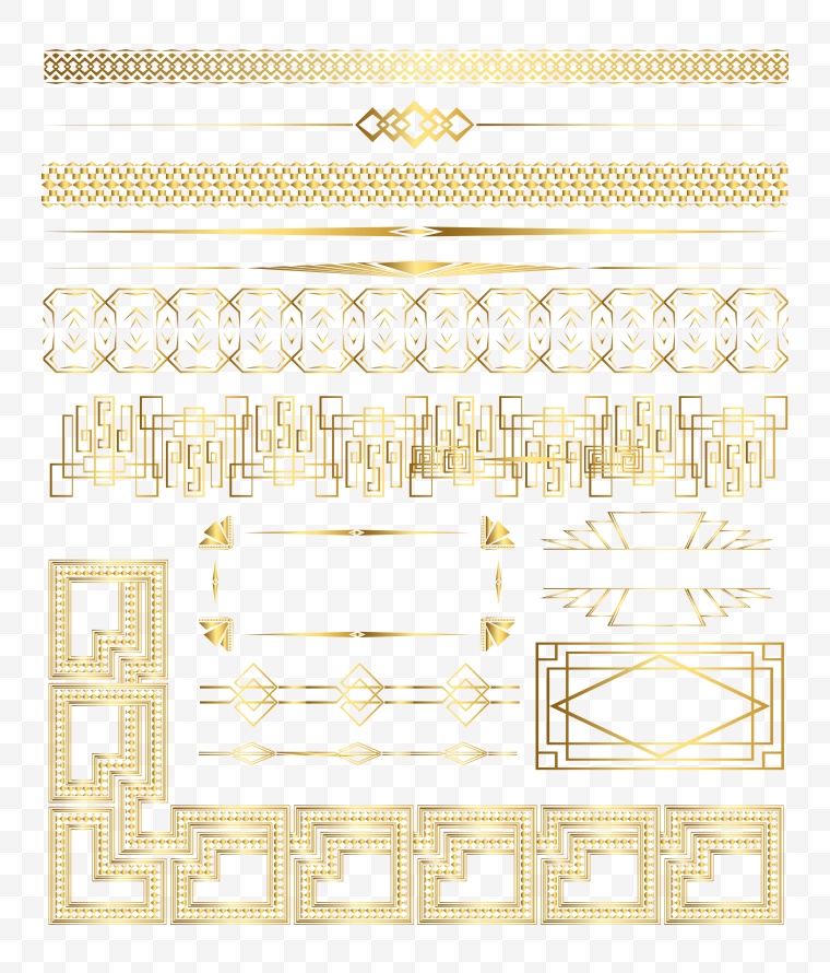 花纹边框 花纹 边框 金色花纹边框 高贵花纹 