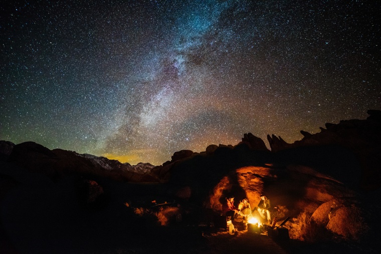 星空 黑夜 夜空 宇宙 天际 星星 自然 