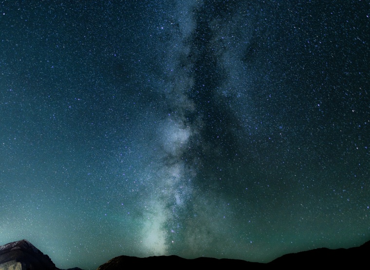 星空 黑夜 夜空 宇宙 天际 星星 自然 