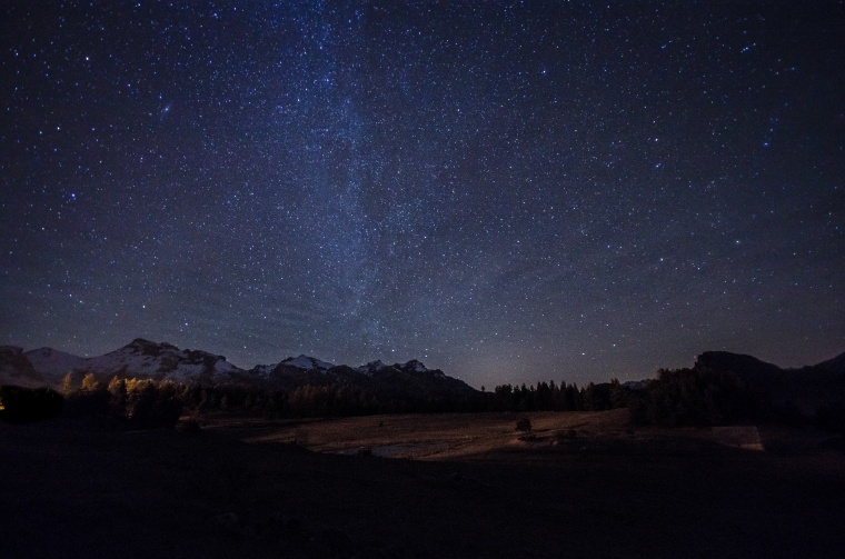 星空 黑夜 夜空 宇宙 天际 星星 自然 