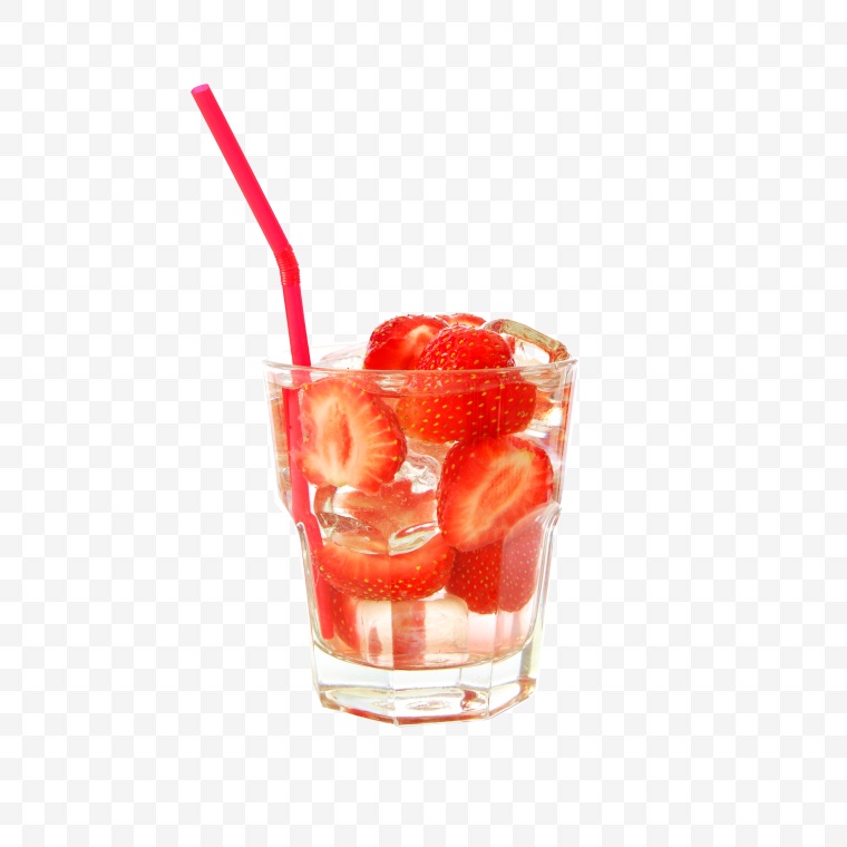 鸡尾酒 调制酒 饮料 饮品 果汁 草莓 