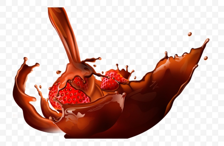 情人节 巧克力 情人节巧克力 水果 草莓 