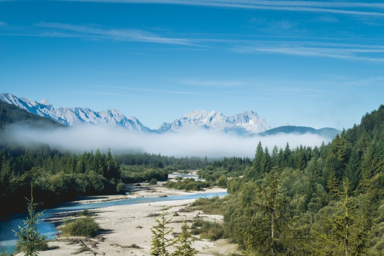 山峰 山 山川 冬天 冬季 风景 雪山 自然 