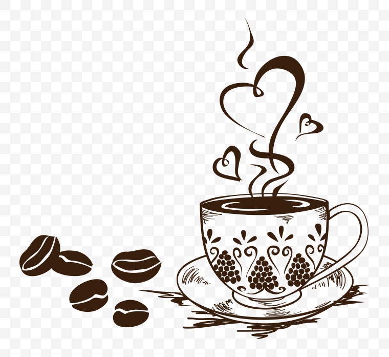 咖啡 咖啡豆 浪漫 唯美 小清新 饮品 