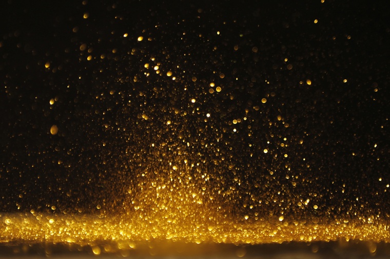金色粉尘 粉尘 金色尘土 粒子 粉尘粒子 金色粒子 