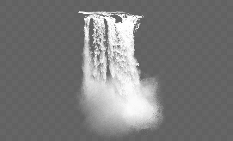 瀑布 水 瀑布png 透明瀑布 水透明 透明水 水png 
