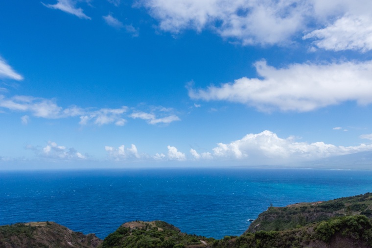 大海 海 海水 水 海面 风景 自然 蓝天白云 
