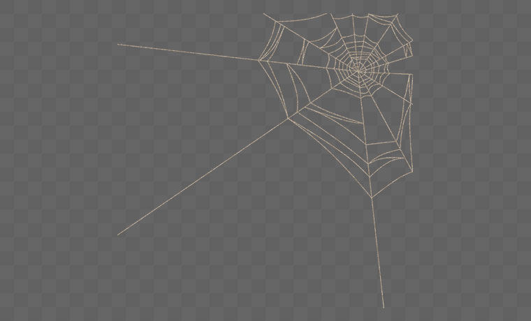 蜘蛛网 万圣节 恐怖 阴森 蜘蛛网png 透明蜘蛛网 
