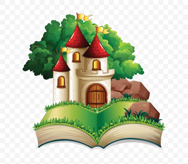 卡通 童话 城堡 儿童节 六一 61 六一儿童节 
