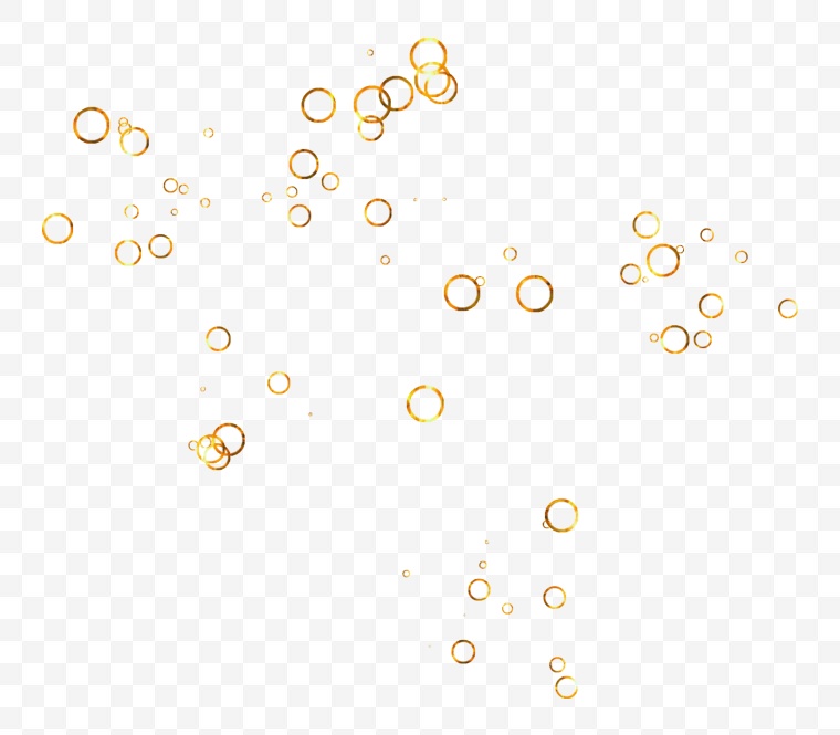 圆圈 圆形 金色圆圈 装饰 