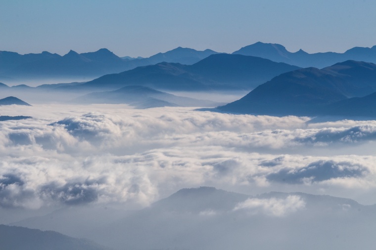 山峰 山 山川 山脉 云雾 风景 自然 