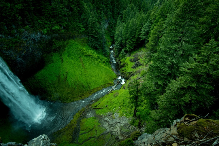 瀑布 水流 河流 水潭 自然 风景 